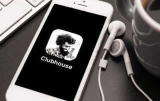 Clubhouse App auf Smartphone