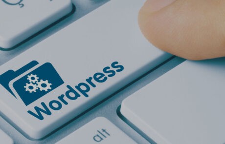 WordPress-Schrift-auf-Tastatur
