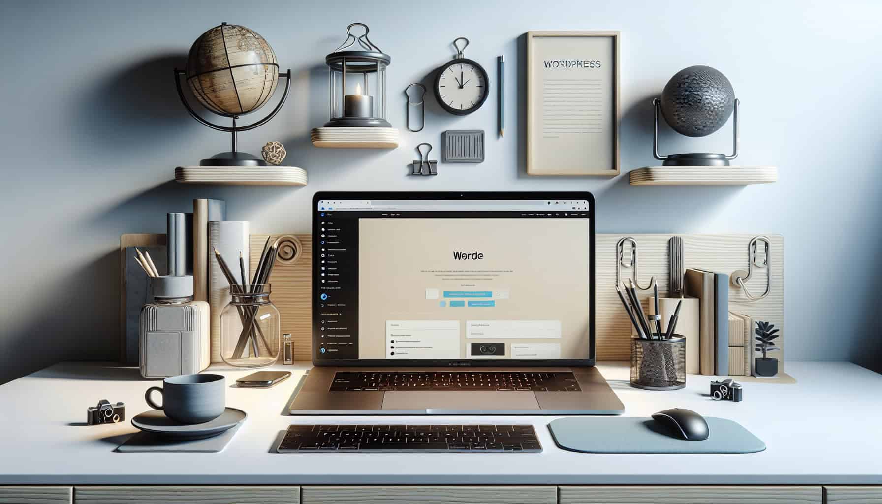 a-modern-office-workspace-with-a-laptop-displaying Online Marketing Agentur Puchheim - max2 consulting